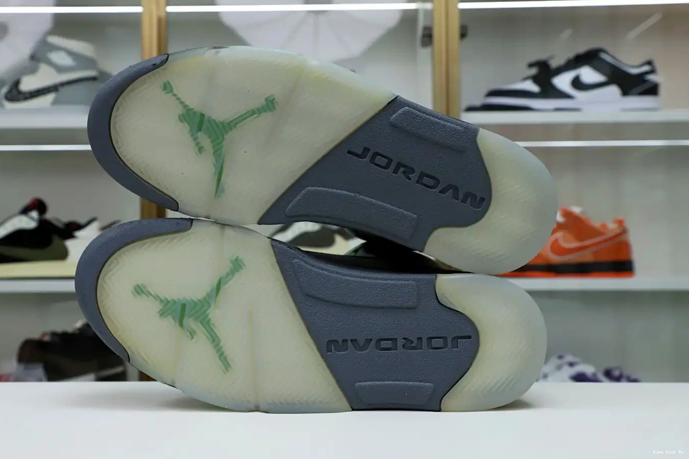 JORDAN 5 2022 RETRO 'GREEN BEAN' AIR Kimikick 0328